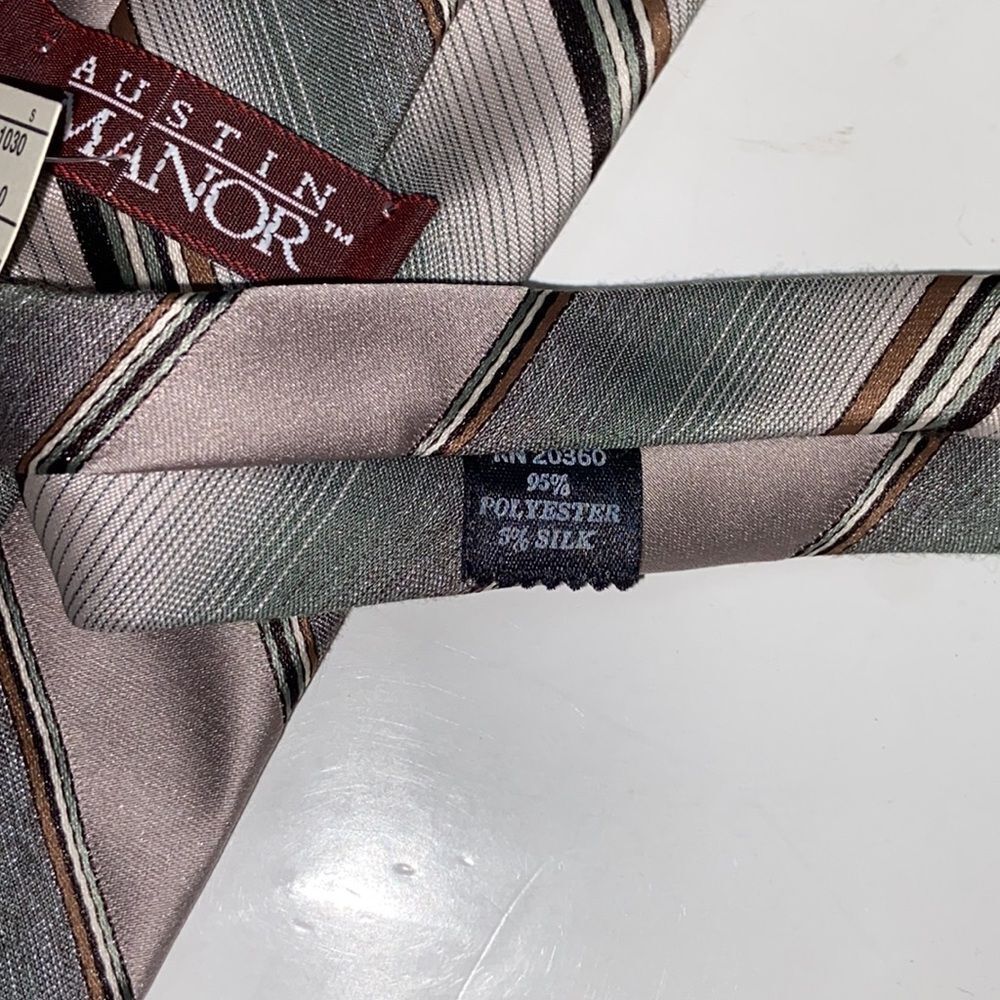 Vintage Mens Tie Set 4 - Picture 6 of 10